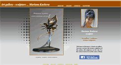 Desktop Screenshot of en.mariana-art.eu