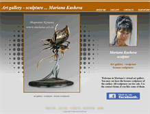 Tablet Screenshot of en.mariana-art.eu